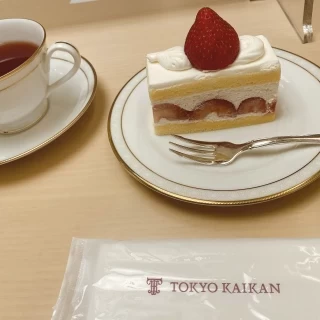 試食でいただいたケーキです。