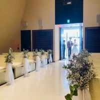 神秘的な雰囲気の挙式会場でした