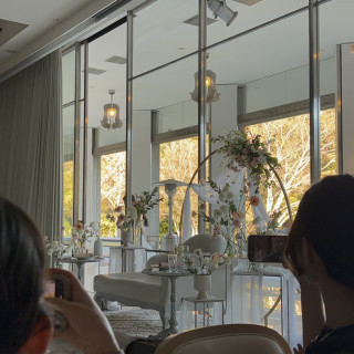 披露宴会場の窓