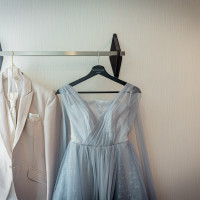 カラードレス タキシード