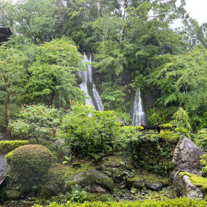 お庭には滝が|664520さんのRoyal Garden Palace 八王子日本閣の写真(1825672)