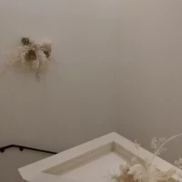 階段の飾り付け