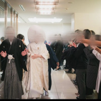 披露宴会場に到着