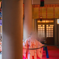 オプションで追加した巫女舞