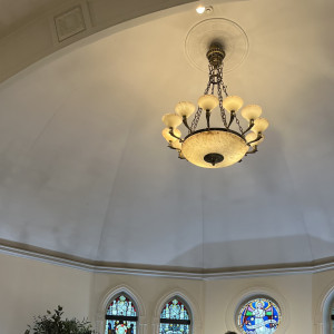 挙式会場の天井です|664829さんのセント.ヴェルジェ教会＆ゲストハウス21の写真(1911342)