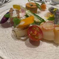 前菜もシェフと考えたもの