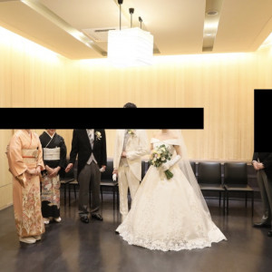 親族控室でそのまま親族紹介|664833さんのザ グランダブリュー 水戸(THE GRANDW MITO）の写真(2515982)