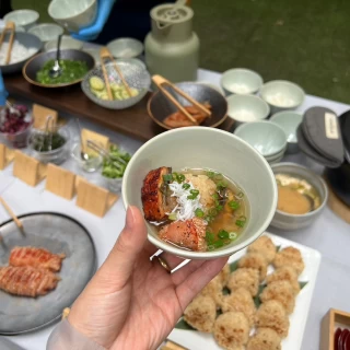 こだわりのお米を使ったお茶漬けビュッフェ！鰻が最高です。