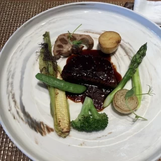 焼き加減も状況に合わせて対応してくれた。