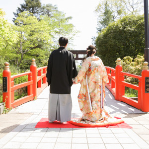 神社入ってすぐの橋の前でも撮れました|664941さんの宮城県護国神社の写真(1829924)