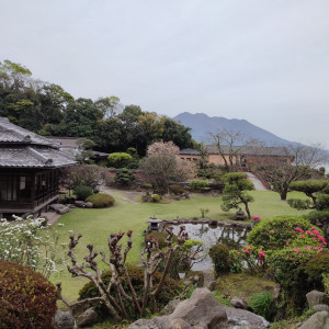 庭園で写真が撮れる|664946さんのマナーハウス島津重富荘の写真(2100791)