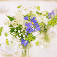 テーブルお花