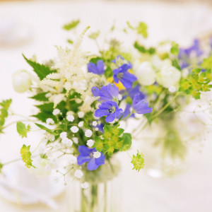 テーブルお花|664973さんのマリエカリヨン名古屋の写真(1832697)