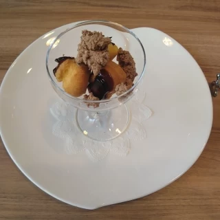 デザートのケーキです。