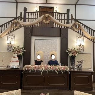 披露宴会場は広かったです