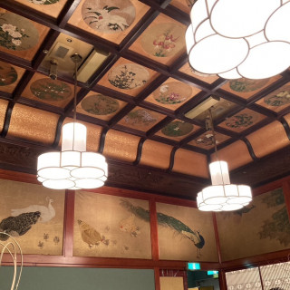 披露宴会場天井絵
竹林のお部屋は天井絵も素敵です！