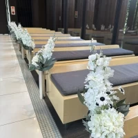 チャペルのお花は変更可能