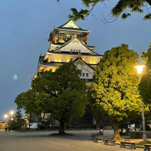会場外から大阪城が近い|665345さんのTHE LANDMARK SQUARE OSAKA（ザ ランドマークスクエア オオサカ）の写真(2126221)