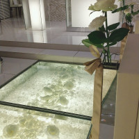 バージンロードは調光可能