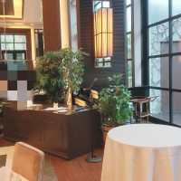 新郎新婦テーブル