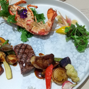 知多牛ソテーとオマール海老|665410さんのBLEU LEMAN 名古屋（ブルーレマン ナゴヤ）●BRASSグループの写真(2542828)