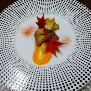 和牛とフォアグラソテー|665410さんのBIANCARA HILLSIDE TERRACE（ビアンカーラ ヒルサイドテラス）の写真(2568413)