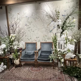 お花はかなり選択の幅があります