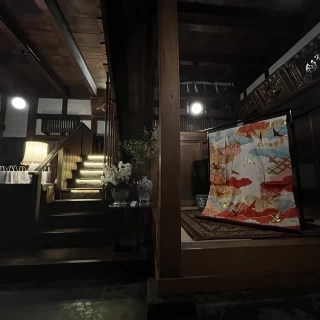 趣きのある玄関