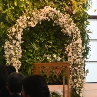 室内チャペル(装花追加)