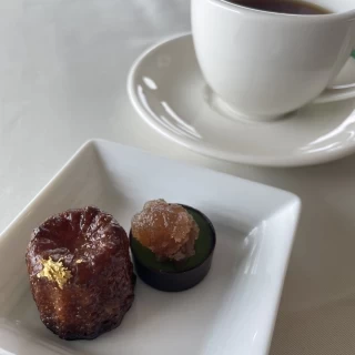 試食したデザート