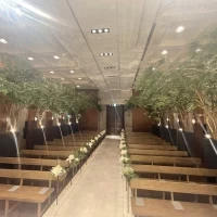 新郎新婦側から見えるチャペル