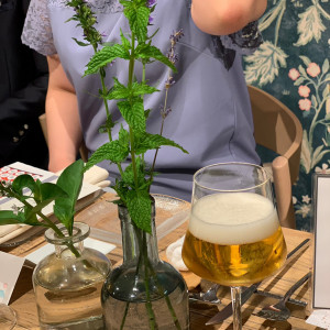 テーブル装花|665873さんのチャペル・ド・コフレ札幌の写真(1866205)