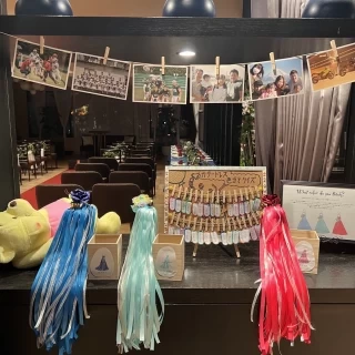 新婦カラードレス当てをしました^_^