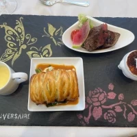 見学時の試食プレート