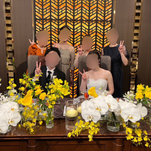 メインテーブル装花|665958さんのSt. ヴァレンタイン福山/FIVESTAR WEDDINGの写真(1835760)