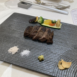 コースのお料理です。