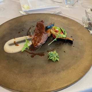 コースのお料理です。