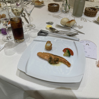 コースのお料理です。