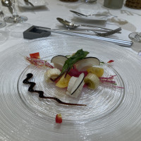 コースのお料理です。