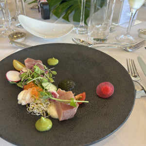 コースのお料理の写真です。|665978さんのラヴィマーナ神戸の写真(2577825)