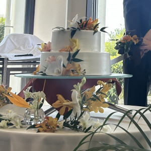 ウェディングケーキです。|665978さんのラヴィマーナ神戸の写真(2577829)