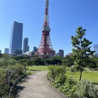 式場の横にあるガーデン