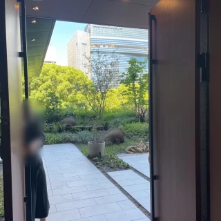 挙式会場への導線