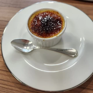クレームブリュレ、パリッととろっと美味しかったです。
