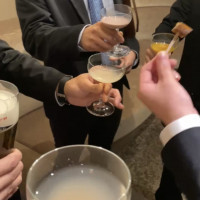 ウェルカムパーティーの飲み物