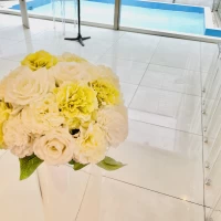 チャペルの花