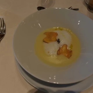 実家で作っているさつまいもを使ったスープ