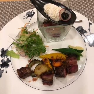式場見学の時の料理