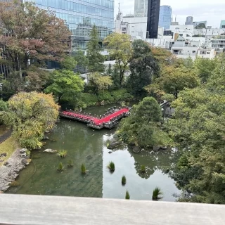 圧巻の日本庭園