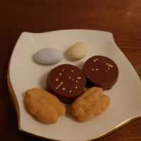 試食会後に打ち合わせスペースでいただきました